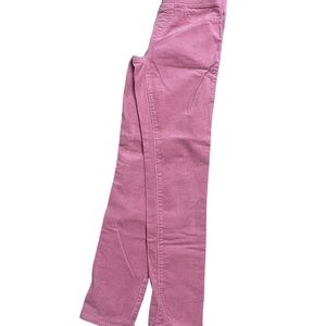 LANDS’ END pink corduroyed pants for girls size 9-10